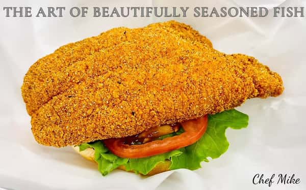 Fried catfish plate with fries